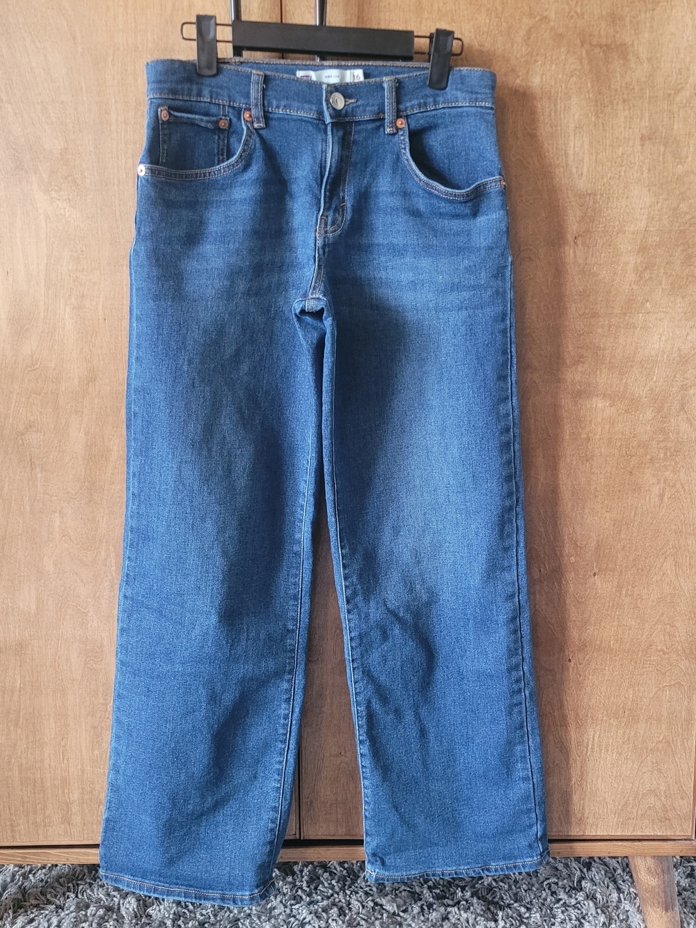 Levi's Girl's Wide Leg Jeans